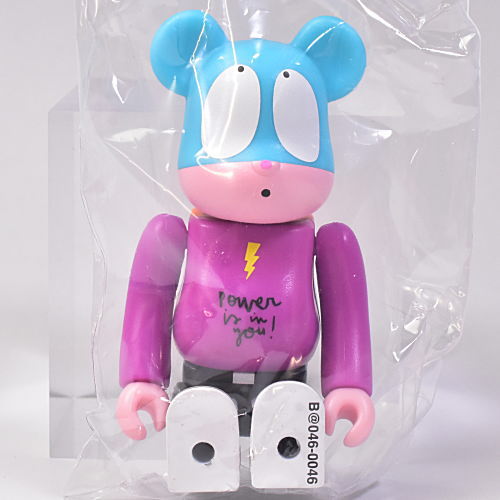 BE@RBRICK 1／6計画 2007年 ノベルティ HALF CLEAR BE@RBRICK BLACK