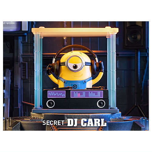 POPMART Minions At Work series [10.Secret: DJ CARL]