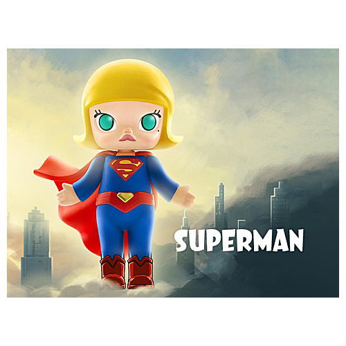 POPMART MOLLY x Warner Bros. 100th Anniversary Series [1.SUPERMAN]