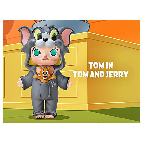 POPMART MOLLY x Warner Bros. 100th Anniversary Series [3.TOM IN TOM AND JERRY]