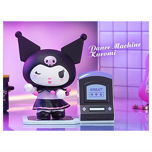 POPMART Sanrio Character Sweet Besties Series [12.Dance Machine Kuromi]