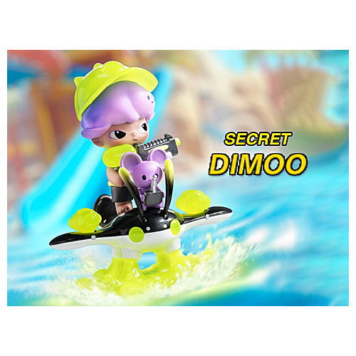 POPMART POPCAR WATER PARTY Series [11.Secret: DIMOO (Special Edition ...