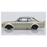 1/64 Diecast Mini Car Grachan Collection Part.15 [3.LB Works Hakosuka 2Dr 1971 (GC10) (1): Champagne Gold]