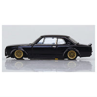 1/64 Diecast Mini Car Grachan Collection Part.15 [4.LB Works Hakosuka 2Dr 1971 (GC10) (2): Black]