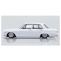 1/64 Diecast Mini Car Grachan Collection Part.15 [6.Hakosuka 4Dr 1971 (GC10) (2): White]