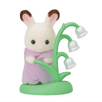 Sylvanian Families BB-10 Baby Collection Baby Forest Play Series [7.Small baby chocolate rabbit (Flora)]