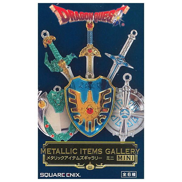Dragon Quest Metallic Items Gallery Mini [All 6 type set(Full Complete)]