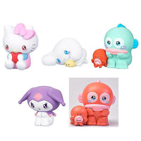 Charayu Figure Collection Sanrio Characters Hanseichu [All 5 type set(Full Complete)]