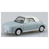 1/64 Nissan Pike Car Collection [10.FIGARO Pale Aqua]