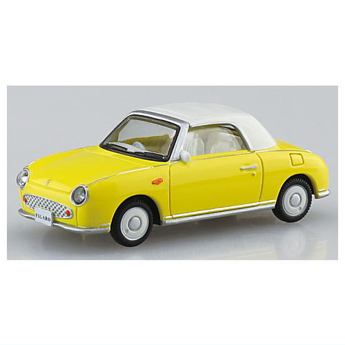 1/64 Nissan Pike Car Collection [11.FIGARO Banana Yellow(original color)]