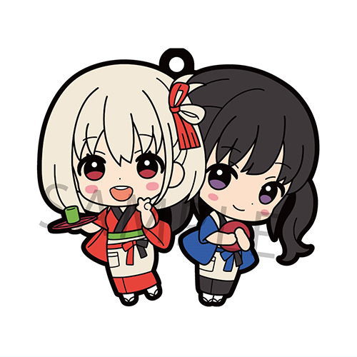 Rubber Mascot Buddy Colle Lycoris Recoil [3.Chisato Nishikigi & Takina Inoue 3]