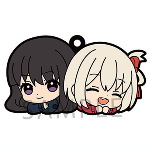 Rubber Mascot Buddy Colle Lycoris Recoil [6.Chisato Nishikigi & Takina Inoue 6]