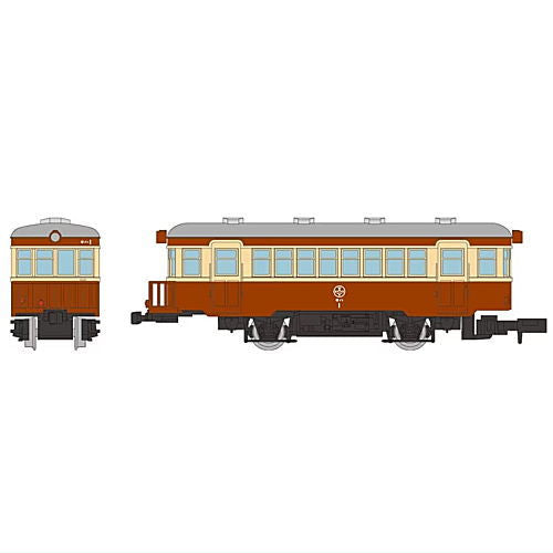 Nostalgic Tetsudou Collection Vol.4 [6.Tomy Railway KiHa 1 Class (brown)]