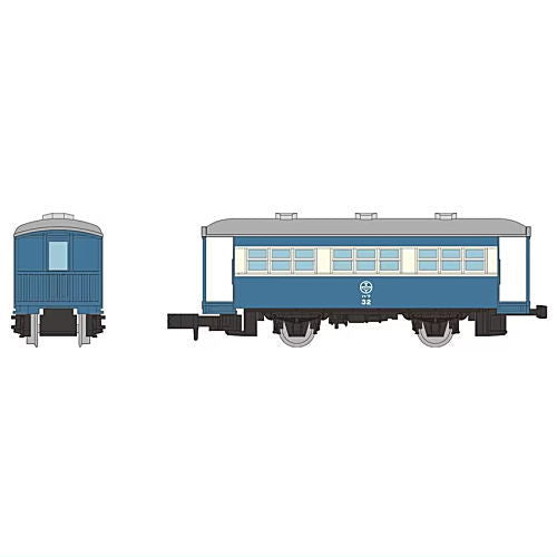 Nostalgic Tetsudou Collection Vol.4 [10.Tomy Railway HaFu Class passenger car (blue)]