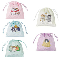 GASHABOX mofusand mofumofu kinchaku pouch [All 5 type set(Full Complete)]