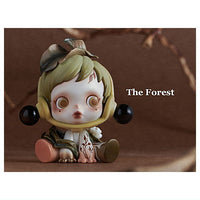 POPMART SKULLPANDA The Ink Plum Blossom Series [1.The Forest]