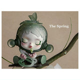 POPMART SKULLPANDA The Ink Plum Blossom Series [10.The Spring]