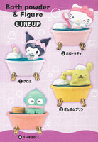 Furotomo PokaPoka bath time Sanrio Characters [All 4 type set (Full Complete)]