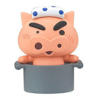 Charayu Figure Collection Crayon Shin-chan Nonbiri Bath Time [4.Buriburizaemon]