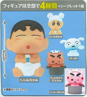 Charayu Figure Collection Crayon Shin-chan Nonbiri Bath Time [All 5 type set(Full Complete)]