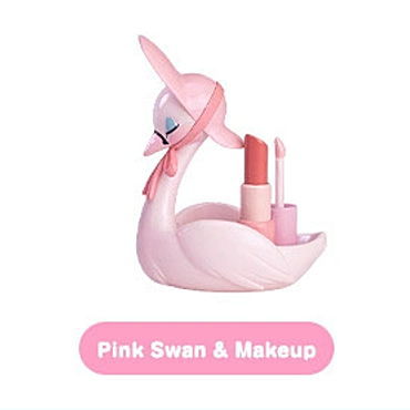 Dr. MORICKY Art figure collection [7.Pink Swan & Makeup]