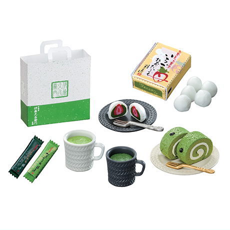 Kyoto Ujicha Itohkyuemon [8.Matcha daifuku & Matcha swiss roll]