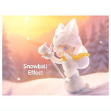 POPMART DIMOO Letters from Snowman series [4.Snowball Effect]