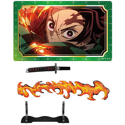 Kimetsu no Yaiba Nichirin Sword Collection Part.2 [1.Tanjiro Kamado A (Clear Card A)]