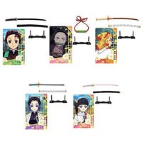 Kimetsu no Yaiba Nichirin Sword Collection Part.2 [B.Clear Card B 5 type set (6,7,8,9,10)]