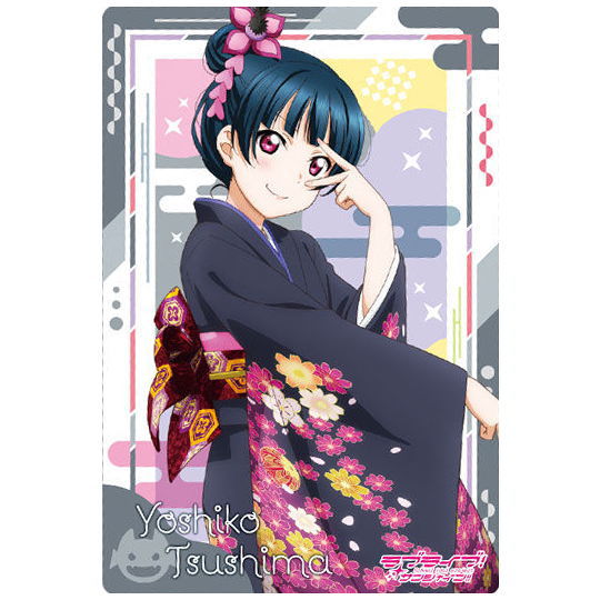 Love Live! Sunshine!! Wafer Aqours 5th Anniversary Part.3 [6.Bromide card6: YoshikoTsushima (Haregi costume)]