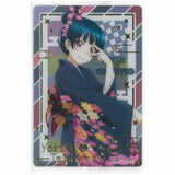 Love Live! Sunshine!! Wafer Aqours 5th Anniversary Part.3 [27.(Rare) Bromide card6: YoshikoTsushima (Haregi costume Golden foil stamping ver.)]