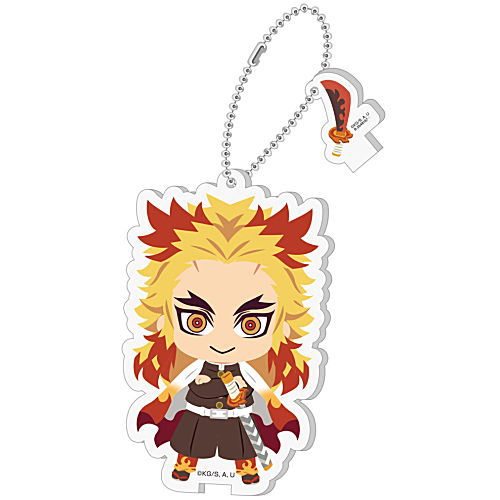 Kimetsu no Yaiba Everyone Focus! Mitsumete Acrylic Charm Part.2 [1.Kyojuro Rengoku]