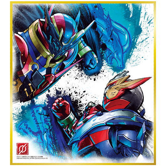 Kamen Rider Shikishi ART8 [6.Kamen Rider Build Close Build Form vs Kamen Rider Blood]