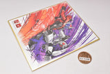 Kamen Rider Shikishi ART8 [12.Kamen Rider W Fang Joker & Kamen Rider Accel]