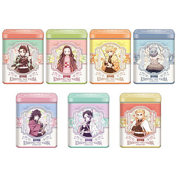 Kimetsu no Yaiba CANDY Tin Collection Part.3 [All 7 type set(Full Complete)]