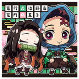 Kimetsu no Yaiba Deforme Sticker Wafer Part.3 [21.Tanjiro Kamado & Nezuko Kamado (Normal)]