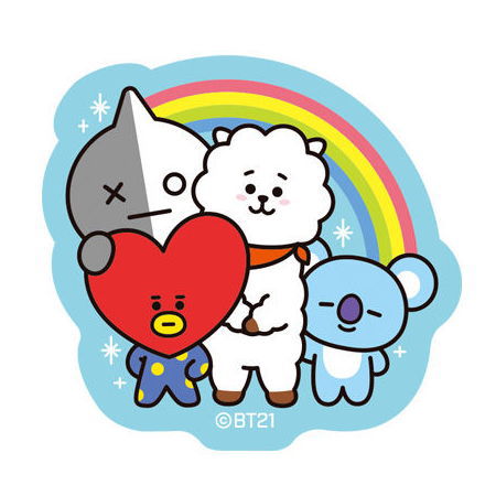 BT21 gummy [2.TATA�•RJ�•KOYA�•VAN(BASIC)]