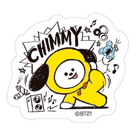 BT21 gummy [18.CHIMMY(DOODLE)]