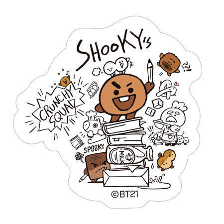 BT21 gummy [20.SHOOKY(DOODLE)]