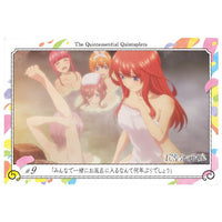 The Quintessential Quintuplets Wafer [14.Story Card 9: How many years has it been for everyone to take a bath together?]