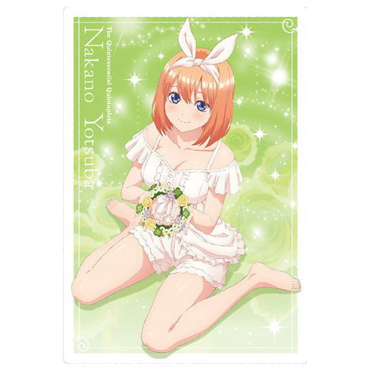 The Quintessential Quintuplets Wafer [21.Visual Card 4: Yotsuba Nakano]