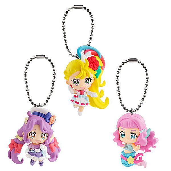 Tropical-Rouge! PreCure mascot [Assorted 3 type set (1.Cure Summer/2.Cure Coral/5.Mermaid Laura)]