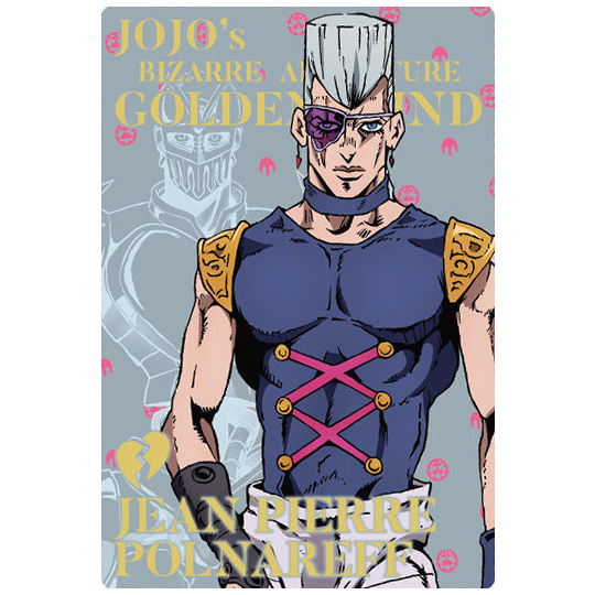 JoJo's Bizarre Adventure Golden Wind Wafer Part.2 [13.Character Card 13: Jean Pierre Polnareff]