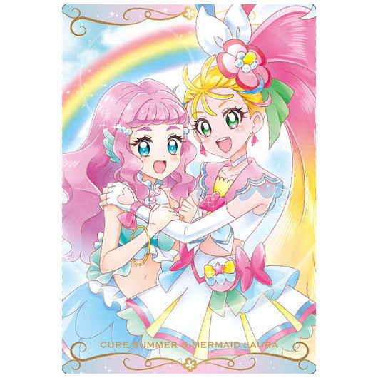 PreCure Card Wafer Part.2 [6.Cure Summer & Laura(R)]