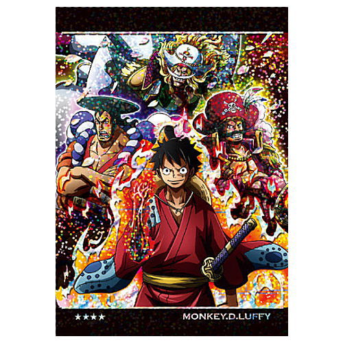 ONE PIECE Wafer Tenka Musou no Daikaizoku [7.GR�FNo.8-07 Monkey D. Luffy (Holonis & Holo foil stamping)]