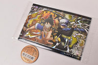 ONE PIECE Wafer Tenka Musou no Daikaizoku [9.GR�E½FNo.8-09 Monkey D. Luffy�E½•Trafalgar Law (Holonis & Holo foil stamping)]