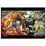 ONE PIECE Wafer Tenka Musou no Daikaizoku [9.GR�E½FNo.8-09 Monkey D. Luffy�E½•Trafalgar Law (Holonis & Holo foil stamping)]