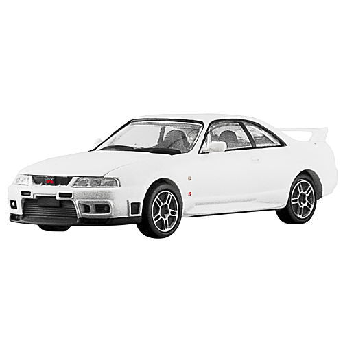 1/64 Scale Japanese Classic Car Selection Vol.11 Legend SKYLINE [1.1-A Nissan Skyline GT-R V-spec White]