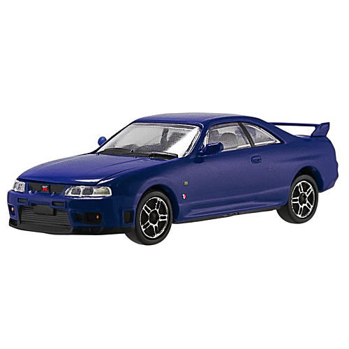 1/64 Scale Japanese Classic Car Selection Vol.11 Legend SKYLINE [3.1-C Nissan Skyline GT-R V-spec Deep Marine Blue]