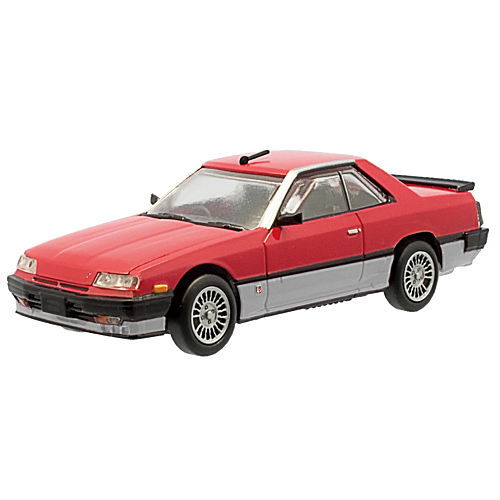 1/64 Scale Japanese Classic Car Selection Vol.11 Legend SKYLINE [7.2-C Nissan Skyline Hard Top 2000 Turbo Inter Cooler RS-X Red/Gun Metallic]